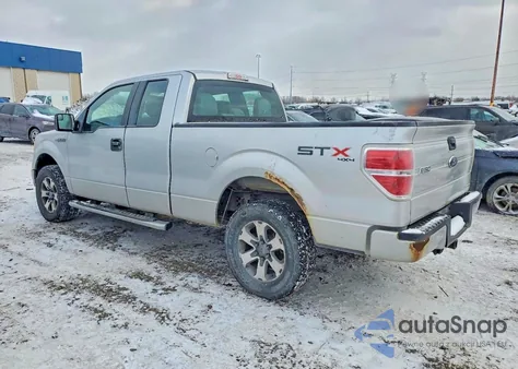 2013 Ford F150 Super Cab из США, поврежденный, VIN 1FTFX1EFXDFC11315